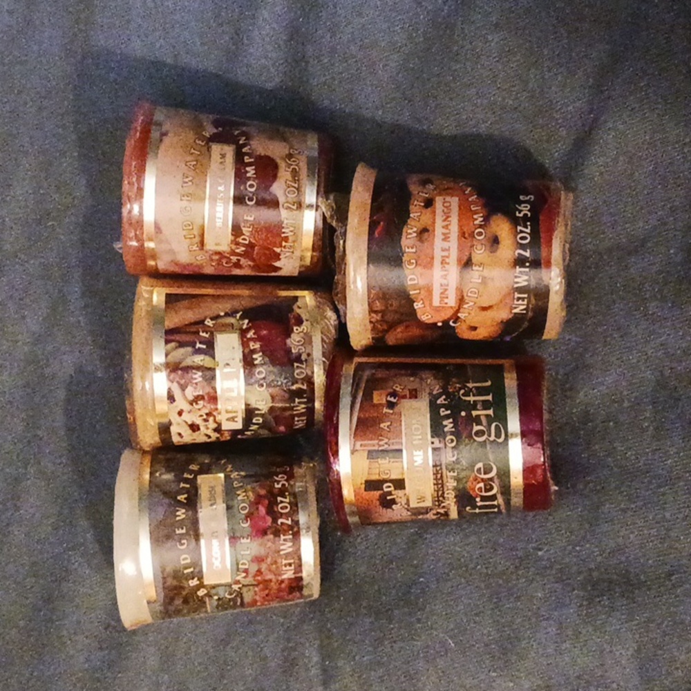 VINTAGE Bridgewater Votive Candles